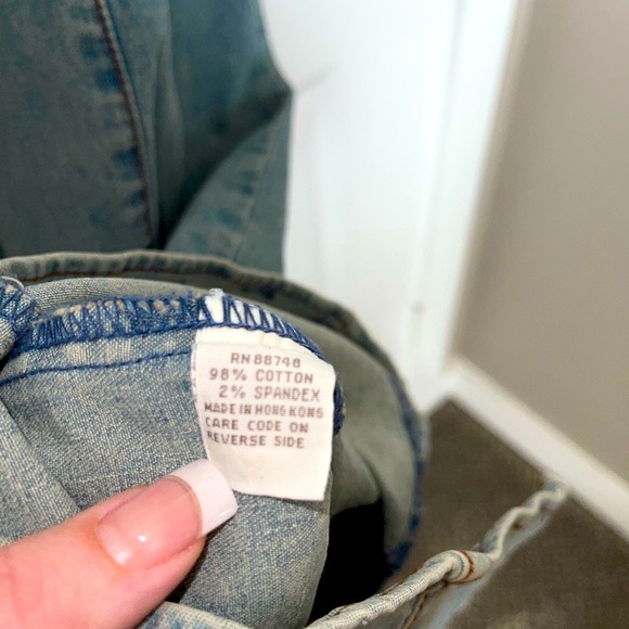 Isabella Bird Women’s Western Denim Button Down Dress Duster Jean Jacket - Picture 8 of 8